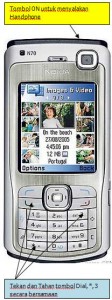 Memformat Nokia N70