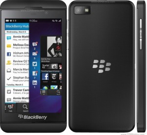Penampilan Blackberry Z10